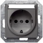 5UH10732CM01 Tapa Schuko Miro protección etiqueta de carbón