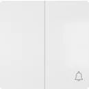 5TG62701SW10 Tecla MIRO doble, símbolo timbre, blanco mate