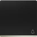 5TG62705CB10 Tecla MIRO símbolo timbre, cromo, negro mate