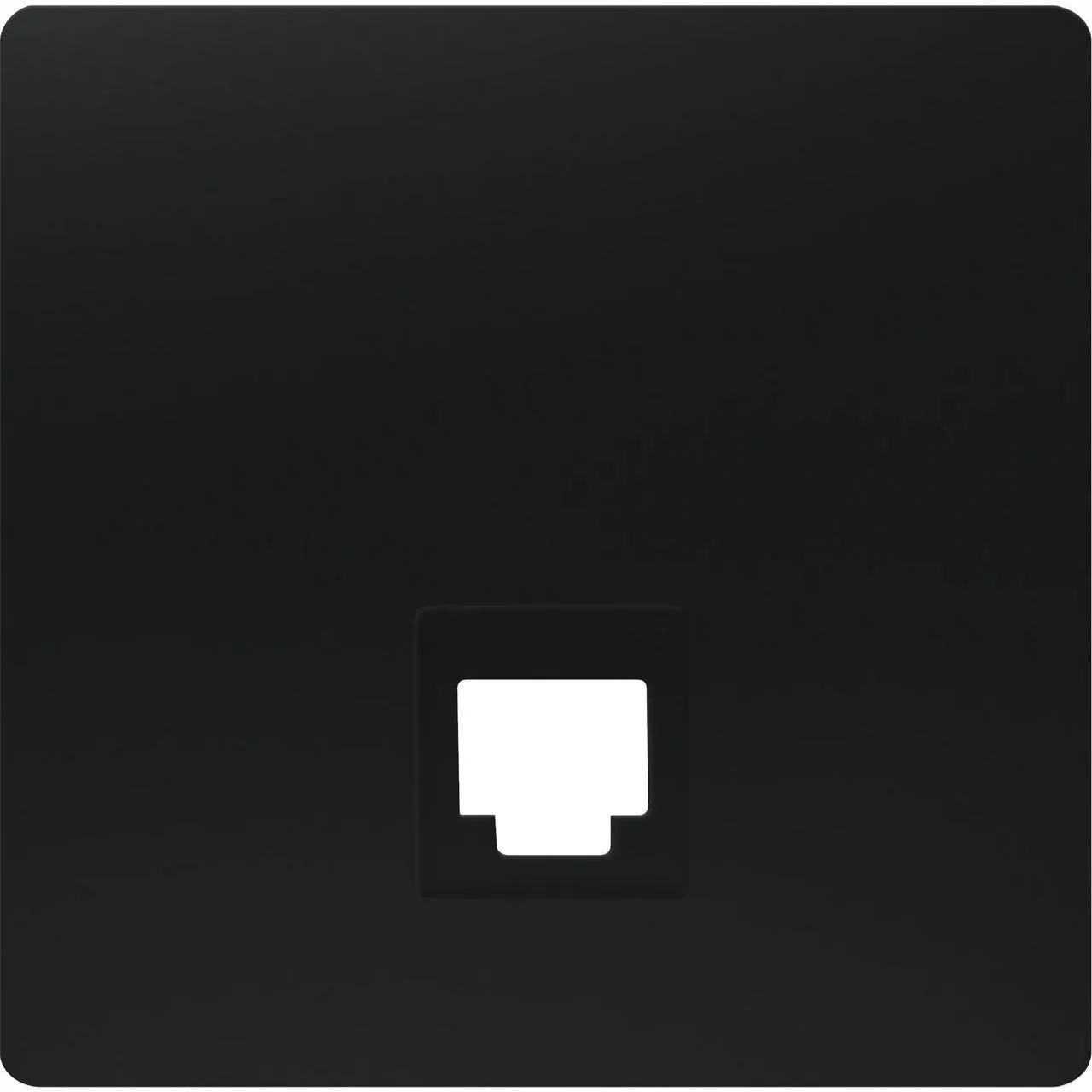 0702001353-3ce6-md01_1280 5TG20782SB01 Tapa tomas RJ MIRO 19582-1 negro mate - Image 1