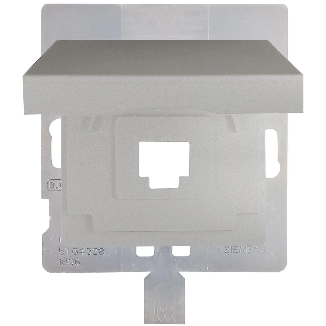 0702001662-a143-md01_1280 59782-IP-AM Tapa para conector RJ45 serie Miro aluminio metalizado - Image 1
