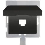 59782-IP-CM Tapa para conector RJ45 serie Miro carbono metalizado