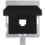 59782-IP-NM Tapa para conector RJ45 serie Miro negro mate